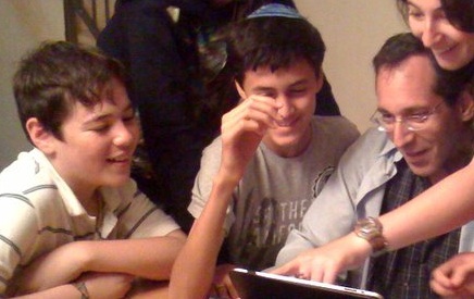 Kids and iPad The kids can't get enough